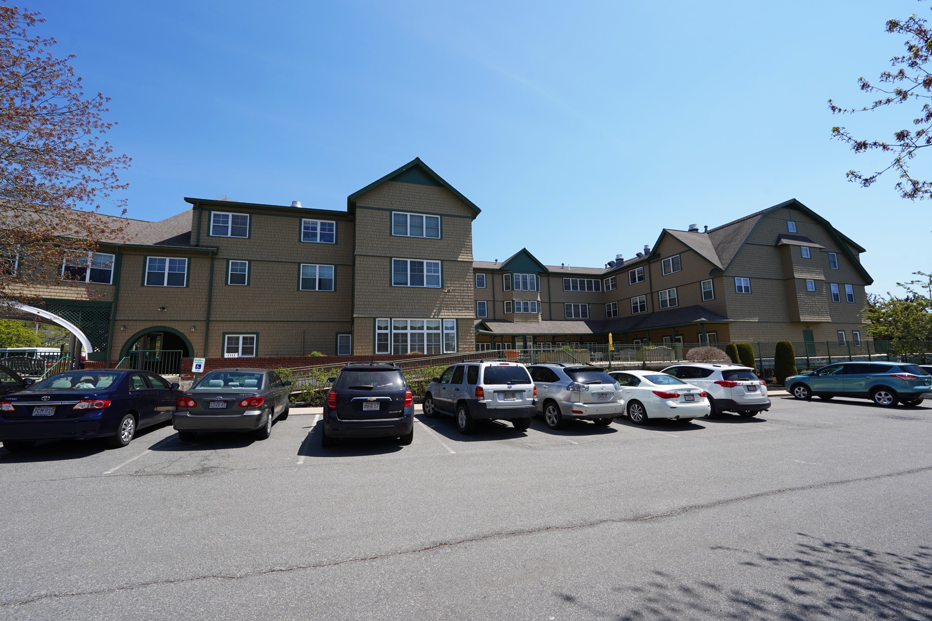 Exterior grounds at John Bertram House of Swampscott